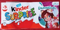 Mängden socker i Kinder surprise + lait - cacao