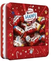 Mängden socker i Kinder Happy Moments Boîte Métal 347g