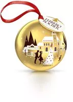 Mängden socker i Ferrero rocher fines gaufrettes enrobees de chocolat au lait et noisettes avec noisette entiere boule noel de 3 pieces