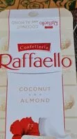 Mängden socker i Raffaello coconut and almaond