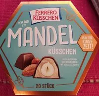 Mängden socker i Ferrero Küsschen Mandel