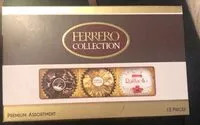 Mängden socker i Ferrero collection