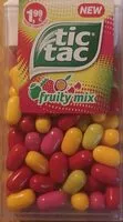 Mängden socker i Tic Tac fruity mix
