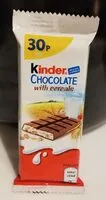 Mängden socker i Kinder chocolate with cereals