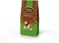 Mängden socker i Ferrero Collection eggs petits oeufs au chocolat au lait fourrés noisettes