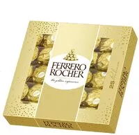 Mängden socker i Ferrero rocher t25 boite de 25 pieces