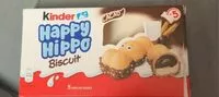 Mängden socker i Happy hipo biscuit cacao