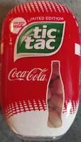 Mängden socker i tic tac Coca Cola