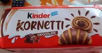 Mängden socker i Kinder kornetti