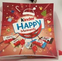 Mängden socker i Kinder happy moments