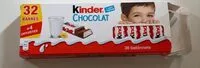 Mängden socker i Kinder chocolat