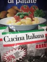 Mängden socker i Gnocchi di patate