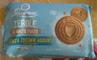 Mängden socker i Zerole al malto d’orzo