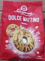 Mängden socker i Biscotti con miele