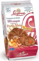 Mängden socker i Croissant con farina integrale con frutta e miele