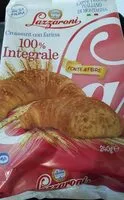 Mängden socker i Croissant con farina 100% integrale