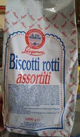 Mängden socker i Biscotti rotti assortiti