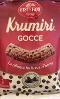 Mängden socker i Krumiri gocce di cioccolato
