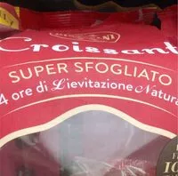 Mängden socker i Croissant super sfogliato