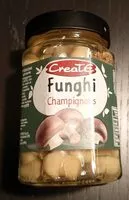 Mängden socker i Funghi champignon
