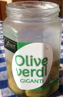Mängden socker i Olive verdi giganti
