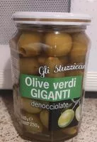 Mängden socker i Olive verdi giganti