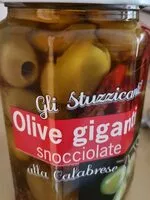 Mängden socker i Olive giganti snocciolate