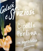 Mängden socker i Cipolle perline