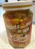 Mängden socker i Insalata per riso in olio