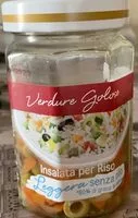 Mängden socker i Verdure Golose - Insalata per Riso