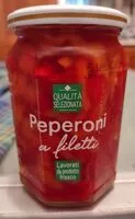 Mängden socker i Peperoni a filetti