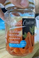 Mängden socker i Carotine croccanti