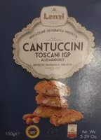 Mängden socker i Cantuccini toscani igp alle mandorle