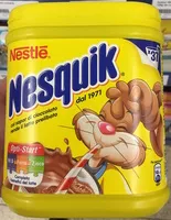 Mängden socker i Nesquik