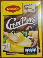 Mängden socker i Crem purè