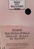 Mängden socker i RISO CARNATOLI DELLE VALLI DI CARPI