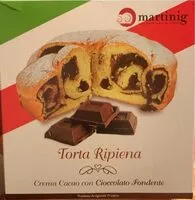 Mängden socker i Torta Ripiena Crema Cacao con Cioccolato Fondente