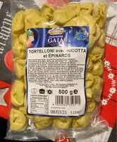 Mängden socker i Tortelloni avec ricotta et épinards