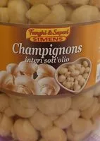 Mängden socker i Champinions interi sott'olio