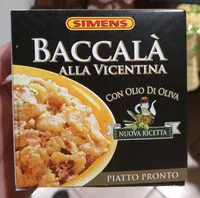 Mängden socker i Baccalà alla Vicentina