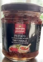 Mängden socker i Tartinable de tomates sechées