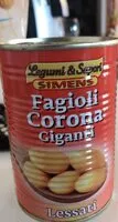 Mängden socker i Fagioli corona giganti