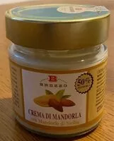 Mängden socker i Crema di mandorla