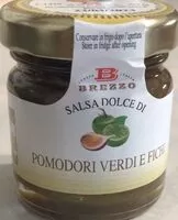 Mängden socker i salsa dolce di pomodori verdi e fichi