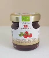 Mängden socker i Composta di fragole bio