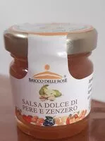 Mängden socker i Salsa dolce di pere e zenzero
