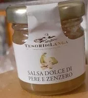 Mängden socker i Salsa dolce di pere e zenzero