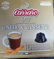 Mängden socker i Caffè & Ginseng