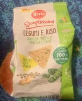 Mängden socker i Semplicissimi legumi e riso