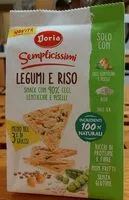 Mängden socker i Semplicissimi legumi e riso